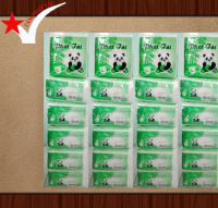 Giấy ăn vuông xanh